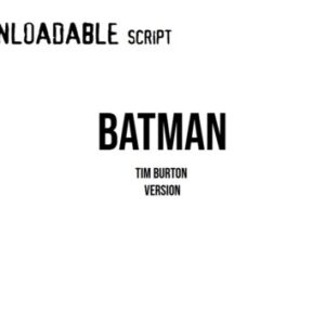 Batman Tim Burton version