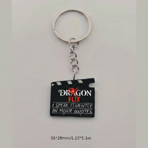 Clapperboard Keyring